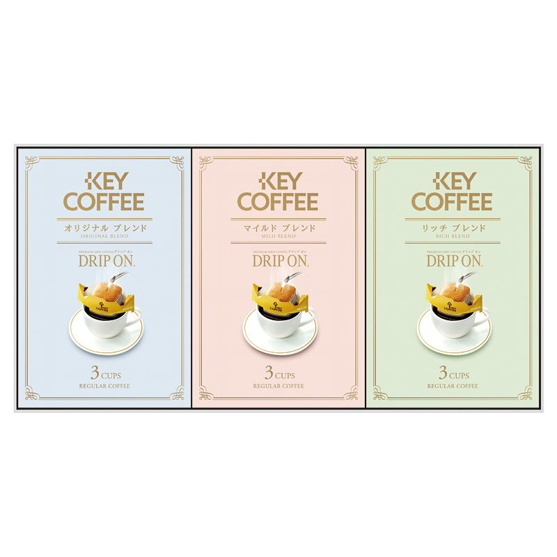 春の贈り物便り ドリップオンギフト キーコーヒー...の商品画像