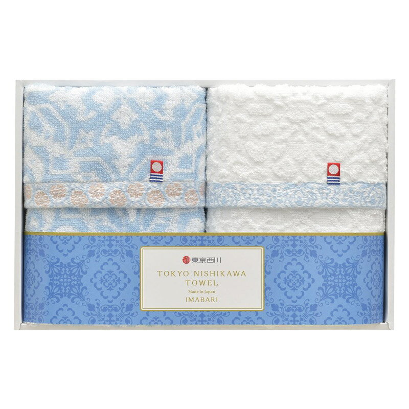 Towel - 春の贈り物便り 今治製フェイスタオル2P nishikawa 34×75cm