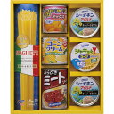春の贈り物 バラエティパスタギフト はごろもフーズ シーチキンマイルドキャノーラオイル(70g)×2、スパゲッティ(300g)・あらびきミートソース(290g)...