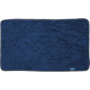 夏の贈り物お中元 タオルバスマット 乾度良好R ネイビー 約35×60cm