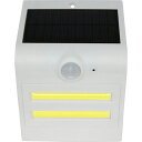 【最大2000円オフクーポン11日1:59迄】実りの秋の贈り物 LEDソーラー ウォールライト (三角型) STAR★LIGHT ホワイト 13.7×9.6×8.5cm