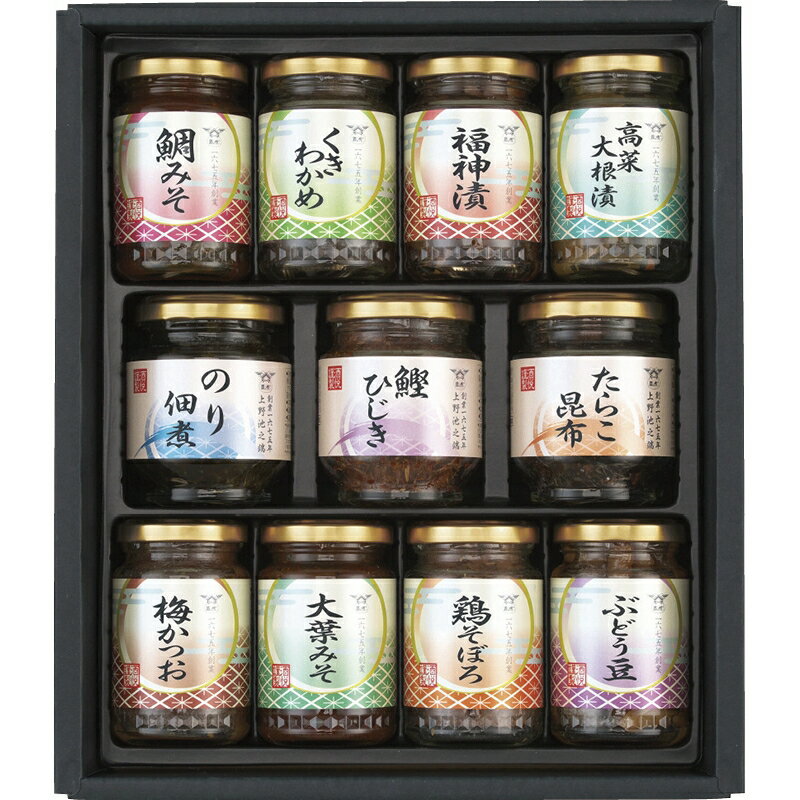 夏の贈り物お中元 山海探幸 酒悦 のり佃煮（125g）・鯛みそ・大葉みそ・ぶどう豆（各105g）・福神漬・..