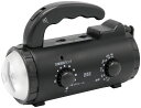 春の贈り物 乾電池/充電池式 手回し充電ラジオライト STAR★LIGHT 18.4×8.1×11.7cm ★電源:充電池・USB充電または単3乾電池3本使用(...