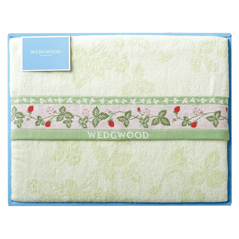春の贈り物便り タオルケット ウェッジウッド グリーン 140×190cm 1.3kg 綿100%