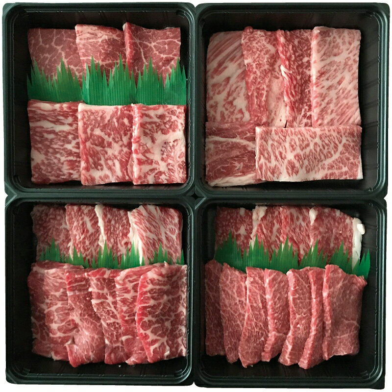 冬の贈り物お歳暮 蔵王和牛焼肉一頭盛り 高橋畜産 ヒレ・ロース（各50g）・肩ロース・モモ・肩・バラ（..