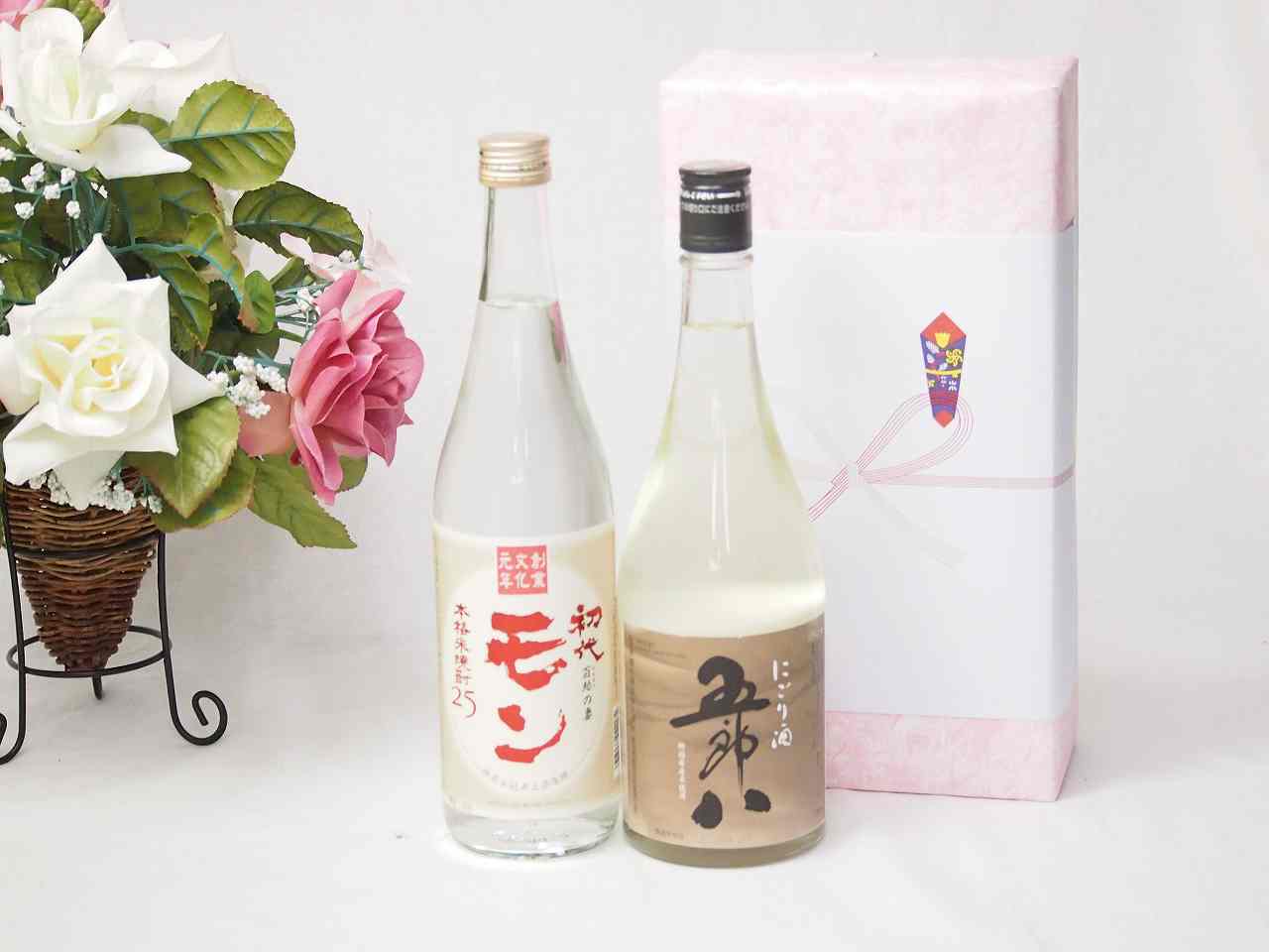 贈り物ギフト五郎八にごり酒720mlセット 井上酒造 モン 米焼酎25°(大分県)720ml