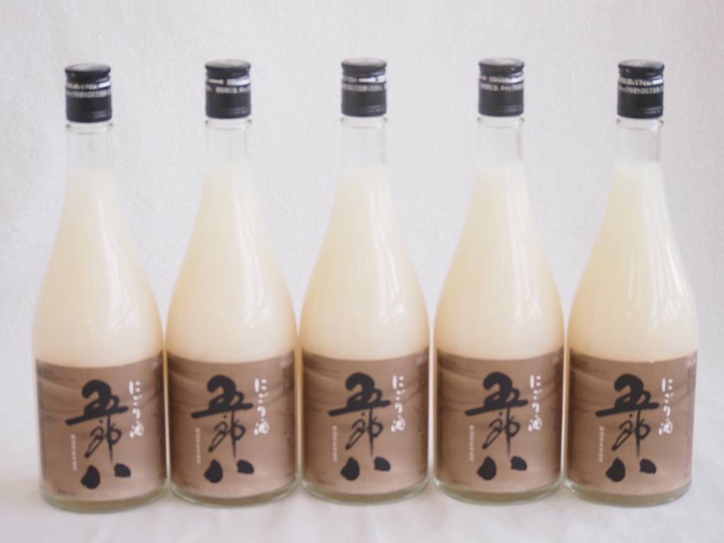 年に一度の限定酒 五郎八 にごり酒 菊水酒造(新潟県)720ml×5本年に一度の限定酒 五郎八 にごり酒 菊水酒造(新潟県)720ml×5本