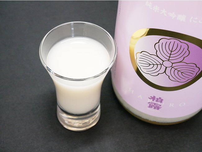 冬の名物にごり酒 柏露純米吟醸（新潟） 720ml×1本