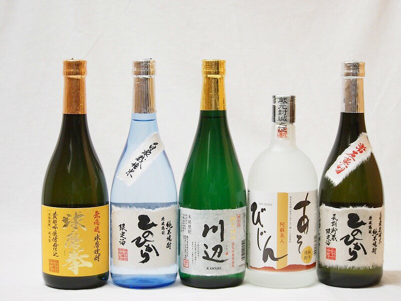 米焼酎 米焼酎を厳選しました『芳醇で旨みゆたかな米焼酎福袋』720ml×5本