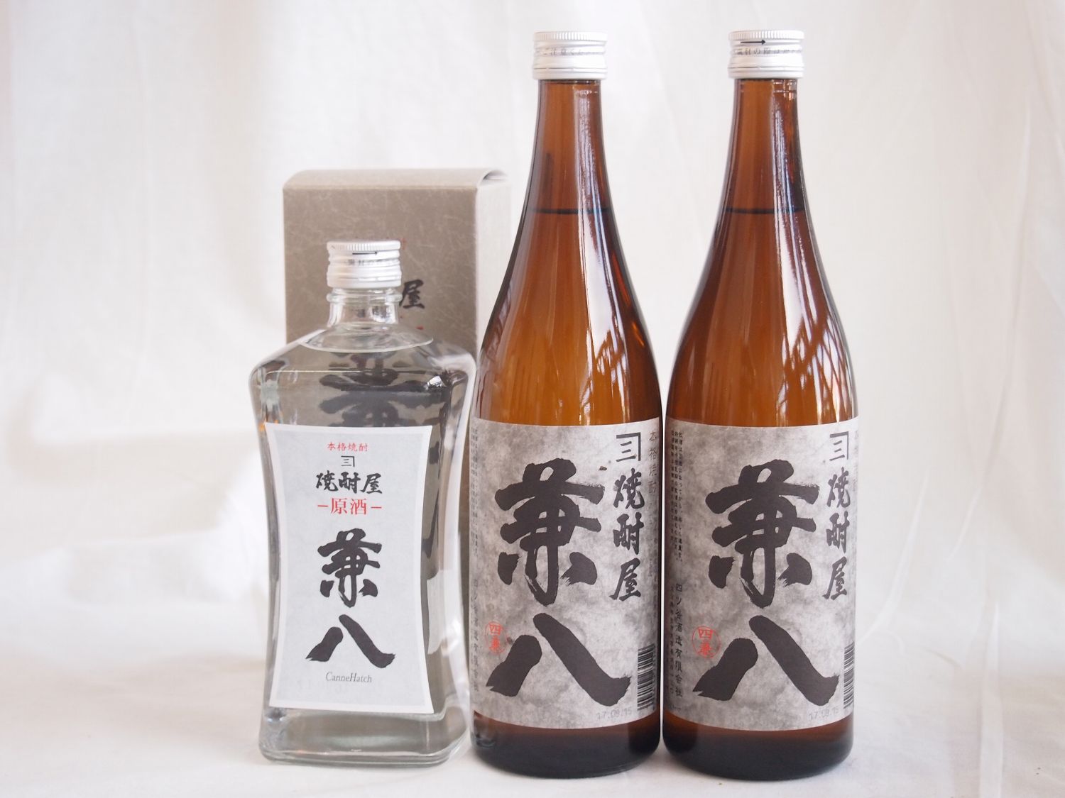 麦焼酎兼八3本セット 兼八25度×2本 兼八原酒42度×1本 720ml×3本(大分県)