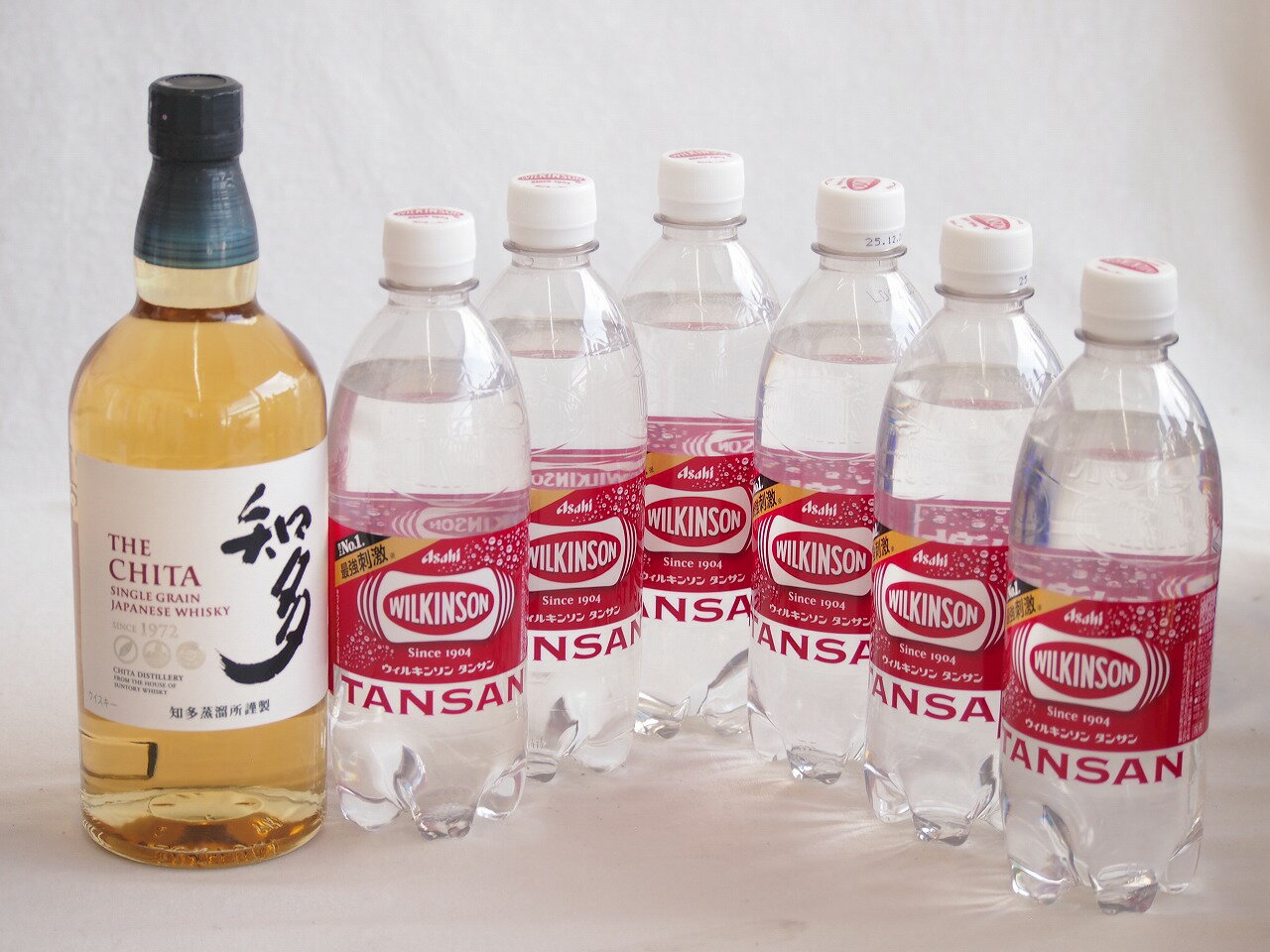家飲みを、バーカウンターへ ハイボールウイスキー7本セット(ウィルキンソン炭酸 知多43度) 500ml×6本 700ml×1本