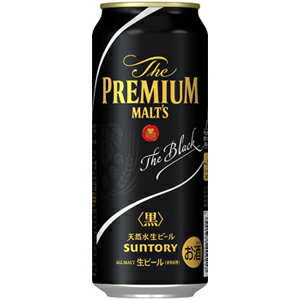 【限定】サントリー　ザ・プレミアム・モルツ　黒　500ml　【バラ1缶】