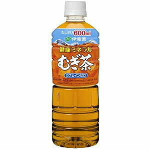 伊藤園 健康ミネラルむぎ茶 600ml 24本 1ケース 