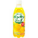 【限定】サンガリア うましゅわポンカンソーダ 500ml 【バラ1本】