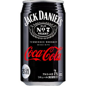コカ・コーラ ジャックダニエル&コカ・コーラ 350ml×24缶(1ケース)