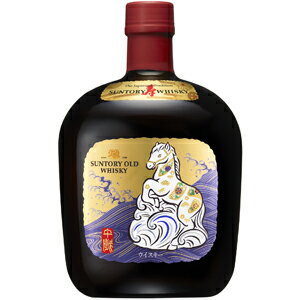 ●よりどり12本で送料無料●(一部地域除く)サントリーウイスキー　オールド　午歳ラベル(干支ラベル)　700ml