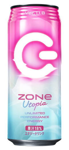 ［飲料］2ケースまで同梱可★サントリー　ZONe　ユートピア　500ml缶　1ケース24本入り　（ゾーン　500）（utopia）（エナジードリンク）SUNTORY