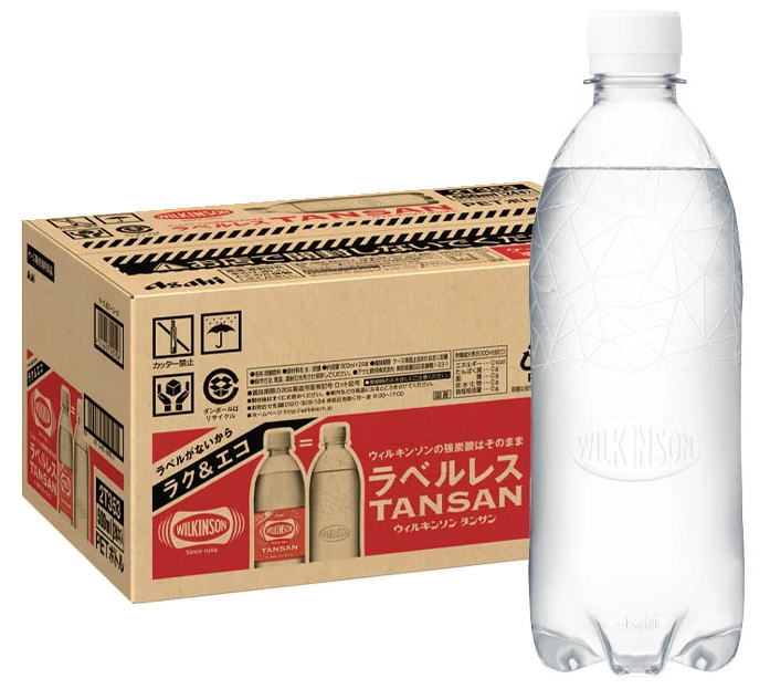 ［飲料］2ケースまで同梱可★ウィルキンソン　タンサン　　500PET　1ケース24本入り　（タンサン水、炭酸水、ソーダ水、スパークリングウォーター）（強炭酸）（500ml）アサヒ飲料