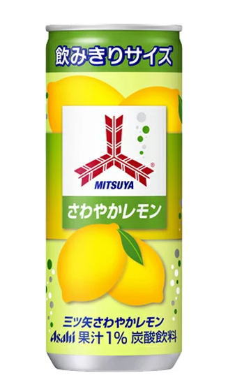 ［飲料］4ケースまで同梱可★アサヒ　三ツ矢サイダー　さわやかレモン　250ml（250缶）　1ケース20本入り