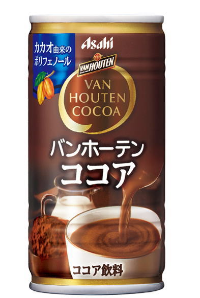 ［飲料］3ケースまで同梱可★バンホーテン ココア 185g缶 1ケース30本入り （185ml）（190 200）アサヒ飲料