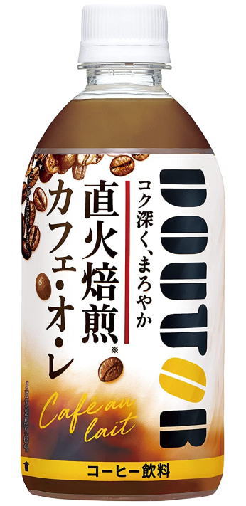 ［飲料］2ケースまで同梱可★アサヒ　ドトール　カフェ・オ・レ　480mlPET　1ケース24本入り　（カフェオレ）（500）（COLD）（コールド）（コーヒー飲料）のサムネイル