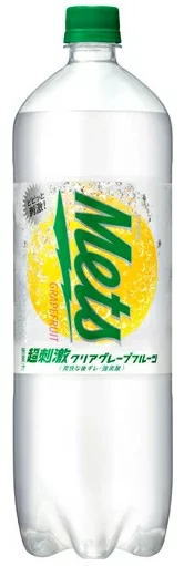 ［飲料］2ケースまで同梱可★キリン　メッツ　超刺激クリアグレープフルーツ　1．5LPET　1ケース8本入り　（1500ml）（Mets）（強炭酸）（KIRIN）キリンビバレッジのサムネイル