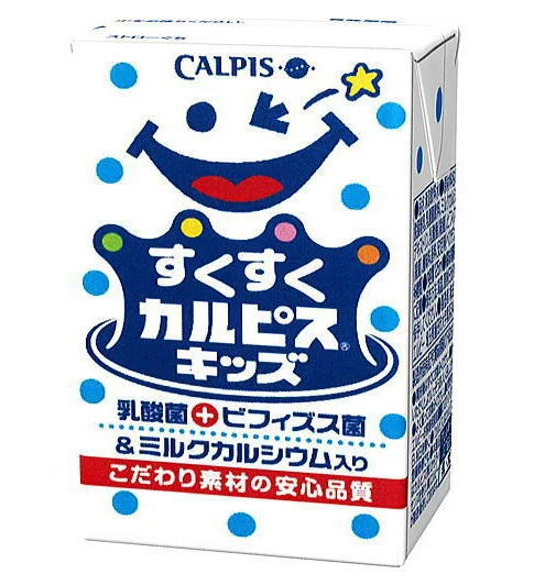 ［飲料］4ケースまで同梱可★エルビー　すくすくカルピスキッズ　125ml　1ケース24本入り　（CALPIS）