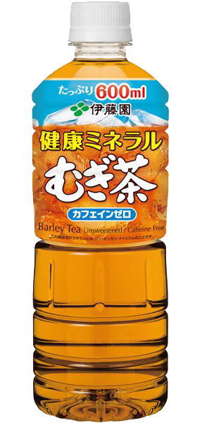 栄養成分（100mlあたり）&nbsp; &nbsp;エネルギー &nbsp;0kcal &nbsp;たんぱく質（g） &nbsp;0 &nbsp;脂質（g） &nbsp;0 &nbsp;炭水化物（g） &nbsp;0 &nbsp;原料名 大麦（カナダ、オーストラリア、アメリカ）、飲用海洋深層水（高知県）、 麦芽（オーストラリア）/ ビタミンC伊藤園 健康ミネラルむぎ茶 600ml やかんで煮出したような心地よい香ばしい香りで、甘くすっきりとした味わいの適度なミネラル（リン・マンガン・ナトリウム）を補給できるむぎ茶飲料です（無香料・無着色、カフェインゼロ）。 【乳児用規格適用食品】 ※メーカーでのリニューアルに伴い、予告なくラベルを変更する場合がございます。ご了承ください。