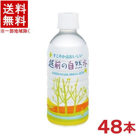 ［飲料］★送料無料★※2ケースセット　ハイピース　越前の自然水　（24本＋24本）330mlPETセット　（48本）（350）（ペットボトル）（ナチュラルミネラルウォーター・天然水）（軟水・中硬水）【保存食常備食材】【国内名水】【国産】盛田(4)
