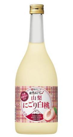 酒類 リキュール アルコール度 12度 果汁 10％ 容量 720ml 原材料 白桃、桃エキス、アルコール、焼酎、糖類（国内製造）/酸味料、増粘剤（ベクチン）、香料、酸化防止剤（ビタミンC）宝酒造株式会社 寶　山梨県産桃のお酒　山梨にごり白桃 720ml 樽貯蔵熟成焼酎による奥深さと山梨産白桃の豊かな香りと濃厚な味わいが特長です。 山梨産白桃とこだわりの樽貯蔵熟成焼酎を使用した寶「和りきゅーる」 ※商品ラベルは予告なく変更することがございます。ご了承下さい。