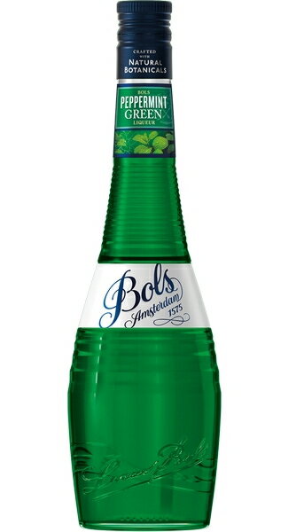 ［リキュール］12本まで同梱可★ボルス　ペパーミントグリーン　700ml瓶　1本　（BOLS Peppermint Green）アサヒビール