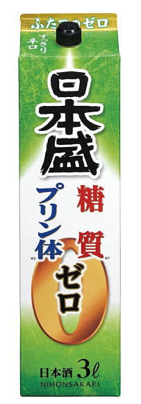 ［清酒・日本酒］2ケースまで同梱可★日本盛　糖質ゼロプリン体ゼロ　【3Lパック】　1ケース4本入り　（3000ml）（3リットル）（サケパック）