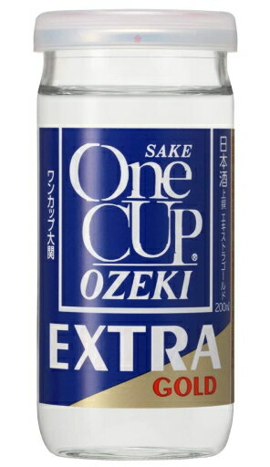 ［清酒・日本酒］2ケースまで同梱可★大関ワンカップ　エキストラゴールド　200ml瓶　1ケース30本入り　（ワンカップ大関・ONE　CUP・壜）（180）