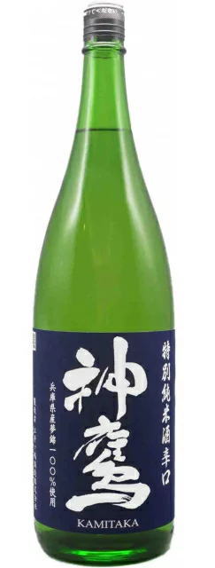 ［清酒・日本酒］9本まで同梱可★神鷹　特別純米　辛口　1．8L　1本　（1800ml）江井ヶ嶋酒造