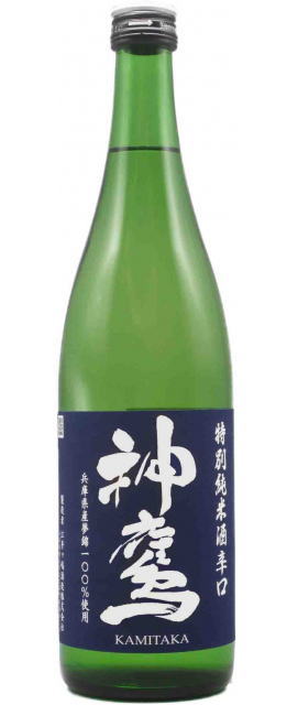 ［清酒・日本酒］2ケースまで同梱可★神鷹　特別純米　辛口　720ml瓶　1ケース6本入り　江井ヶ嶋酒造