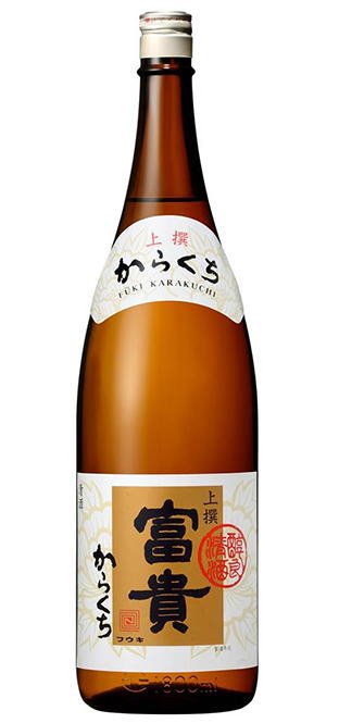 ［清酒・日本酒］1ケースで1梱包★上撰　富貴　からくち　1．8L瓶　1ケース6本入り　（1800ml）（ふうき）（辛口）（6本セット）合同酒精