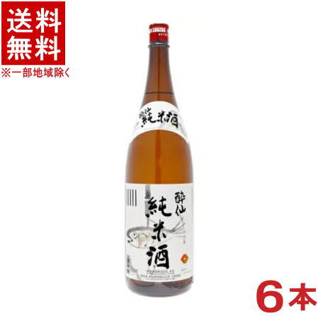 ［清酒・日本酒］★送料無料★※6本セット　酔仙　純米酒　1．8L瓶　6本　（1ケース6本入り）（1800ml）酔仙酒造