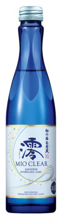 ［清酒 日本酒］2ケースまで同梱可★松竹梅白壁蔵 澪 CLEAR 300ml瓶 1ケース12本入り （12本セット）（スパークリング清酒）（みおクリア）（MIO）（タカラ 寶）宝酒造