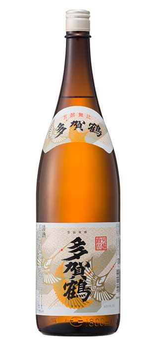 ［清酒・日本酒］1ケースで1梱包★多賀鶴 佳撰 1．8L瓶 1ケース6本入り （6本セット）（1800ml）（福徳長酒類）（合同酒精・オエノングループ）