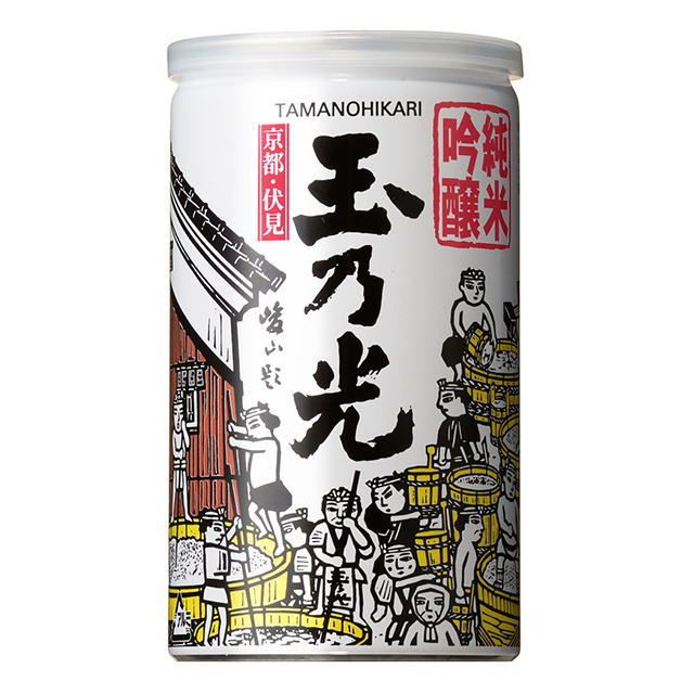 ［清酒・日本酒］3ケースまで同梱可★玉乃光　純米吟醸　アルミ缶　180ml　1ケース30本入り　玉乃光酒造のサムネイル