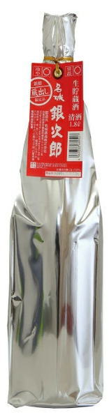 ［清酒・日本酒］1ケースで1梱包★銀次郎 生貯蔵酒 1．8L瓶 1ケース6本入り （6本セット）（1800ml）名城酒造