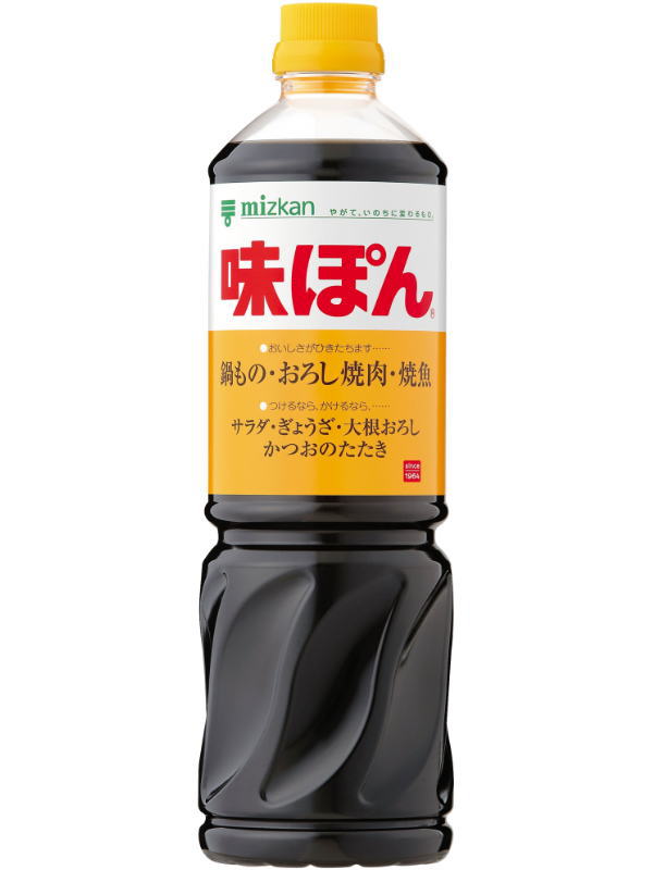 ［ぽん酢］2ケースまで同梱可★ミツカン　味ぽん　1LPET　1ケース8本入り　（8本セット）（1000ml）（味ポン・ポン酢）（mizkan）