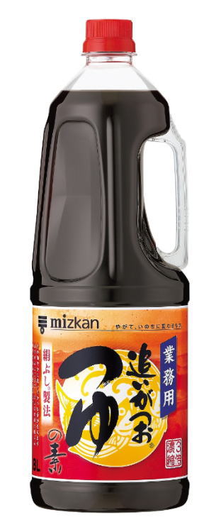 ［つゆ］2ケースまで同梱可★ミツカン　追いがつおつゆの素　業務用　1．8LPET　1ケース6本入り　（6本..