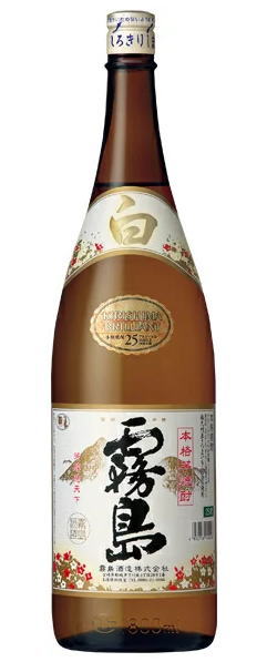 ［芋焼酎］9本まで同梱可★25度　白