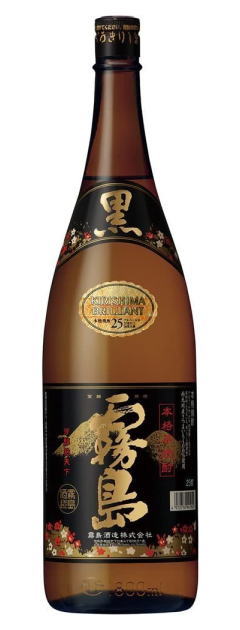 ［芋焼酎］9本まで同梱可★25度　黒