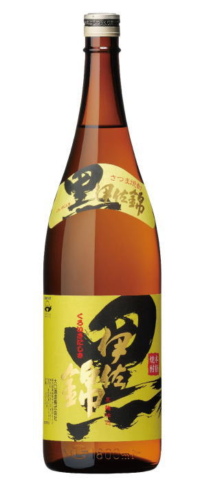 ［芋焼酎］9本まで同梱可★25度　黒伊佐錦　1．8L　1本　（1800ml）大口酒造