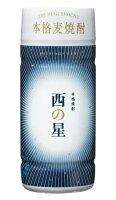 ［麦焼酎］3ケースまで同梱可★20度　西の星　200mlカップ　1ケース30本入り　（本格焼酎）三和酒類株式会社