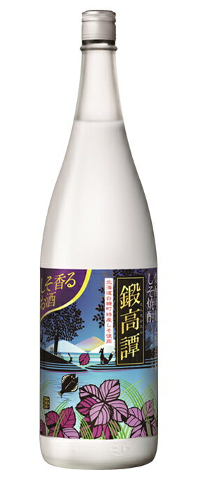 ［しそ焼酎］9本まで同梱可★鍛高譚　1．8L瓶　1本　合同酒精（ゴードー）（GODO）(1800ml)（たんたかたん）（紫蘇焼…