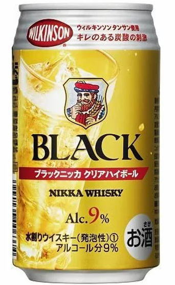 ［ハイボール］3ケースまで同梱可★アサヒ　ブラックニッカクリア　ハイボール　350缶　1ケース24本入り　（350ml）