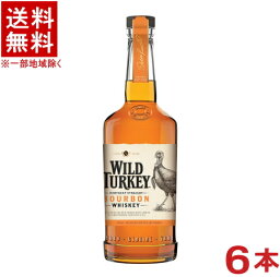 ［ウイスキー］★送料無料★※6本セット　ワイルドターキー　【スタンダード】　700ml　6本　（バーボン）（WILD TURKEY）CT Spirits Japan